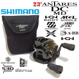 Мультипликаторная катушка Shimano 23 Antares DC MD HG left, фото 