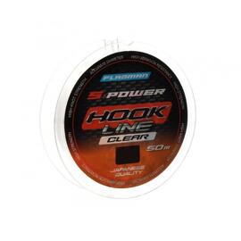 Леска FLAGMAN S-Power Hook Line 50м 0.25мм, Разрывная нагрузка: 7,5 кг, Диаметр лески: 0,25 мм, Размотка: 50 м, фото 