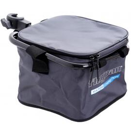 Мягкое ведро с креплением Flagman Nylon Bait Bowl Bag D25 мм, фото 