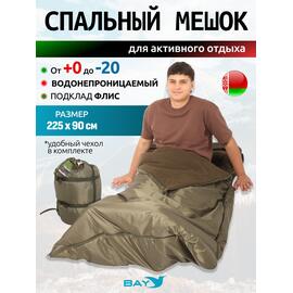 Спальный мешок одеяло с капюшоном ThermoProActive -20 (225x90) хаки, Размер: 225x90, Цвет: хаки, фото 