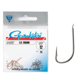Крючки GAMAKATSU LS-1100N (NICKEL) size 018, 25st, фото 