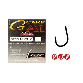 Крючки GAMAKATSU G-CARP A1 SPECIALIST X  Knife Point,size 002, 10st, Размер: 2, фото 