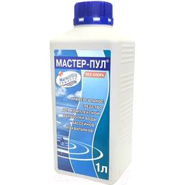 Комплексное средство для бассейна Маркопул Кемиклс Мастер-Пул 4 в 1 в флаконе (1л), фото 
