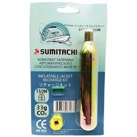 Баллон CO2 для автоматического спасательного жилета Sumitachi, фото 