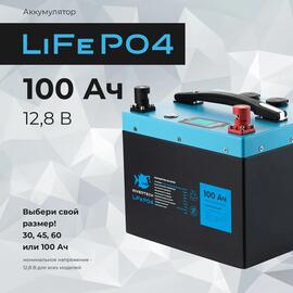 АКБ LiFePO4 Rivertech 100Ач, фото 