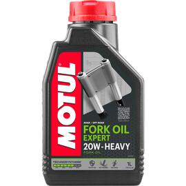Масло Motul FORK OIL EXP H 20W полусинтетическое для реверсных телескопических вилок мотоциклов, 1 литр, фото 