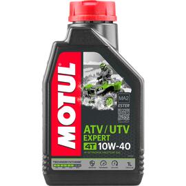 Масло Motul ATV-UTV Expert 4T 10W40 моторное, полусинтетическое для четырехтактных двигателей квадроциклов, 4 литра, фото 