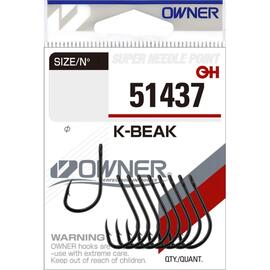 Крючок OWNER K-Beak BC №1/0 6шт, фото 