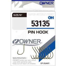 Крючок OWNER Pin Hook gold №4 7шт, фото 