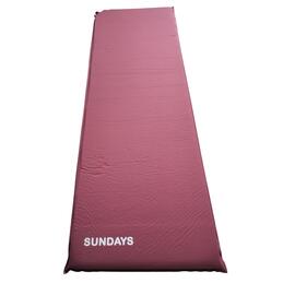 Туристический коврик Sundays ZC-SIM001-1 (5см, бордовый), фото 