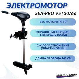 Электромотор транцевый Sea-Pro VST30/66, фото 
