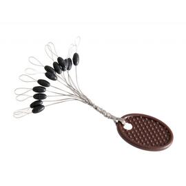 Стопора для лески FLAGMAN чёрный L, фото 