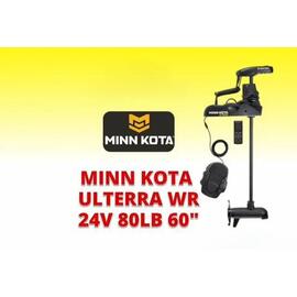 Лодочный электромотор Minn kota Ulterra WR 80 24В 60" 152см черная, фото 