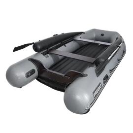 Надувная лодка Фрегат 390 Air F (НДНД) с фальшбортом Серый, фото 