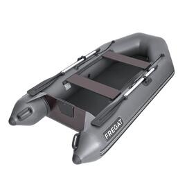 Надувная лодка Фрегат 280 Е Серый+ слань-книга, фото 