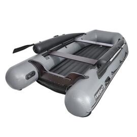 Надувная лодка Фрегат 370 Air F (НДНД), с фальшбортом Серый, фото 