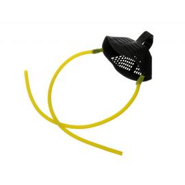 Запасная резина для рогатки FLAGMAN Medium Yellow Elastic With Pounch, фото 