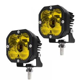 Лазерные фары JG-L030, 50 Вт, 12000 лм, 9-32 В, теплый белый свет, 2 шт, фото 