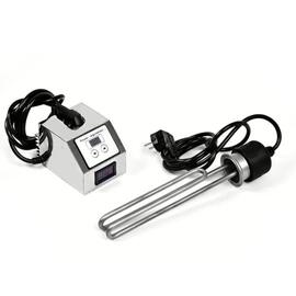 ТЭН 3,5 кВт нержавейка (с регулятором мощности и вольтметром), фото 