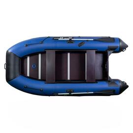 Надувная лодка RiverBoats RB 410, Расцветка: серый/черный, фото 