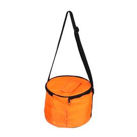 Набор жерлиц ТРИ КИТА оснащенная в сумке с угл. стойкой с кат. цв.черный d.85 (10шт), фото 