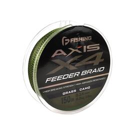 Шнур F-FISHING Axis Braid PE X4 Feeder 150м Grass Camo 0,14мм 8,2кг/18lb, фото 