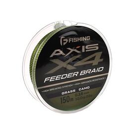 Шнур F-FISHING Axis Braid PE X4 Feeder 150м Grass Camo 0,18мм 11,5кг/24lb, фото 