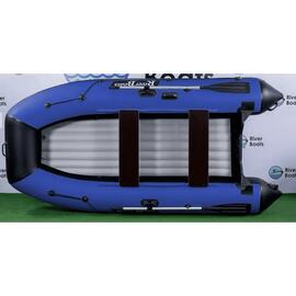 Надувная лодка RiverBoats RB 330 НДНД (черно-синий), Цвет: черно-синий, Материал: 900 гр/м2, фото 