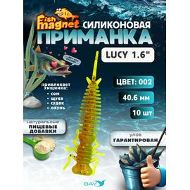 Силиконовая приманка Fish Magnet LUCY 1.6 цвет 002, размер 40.6, Цвет: 002, Вес: 0.4, фото 