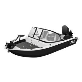 Алюминиевая лодка Триера 420 Фиш, фото 