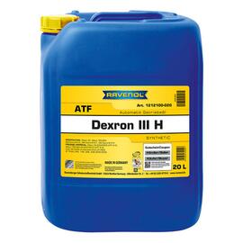 Трансмиссионное масло RAVENOL ATF Dexron III H (20л), Объем, л: 20, фото 