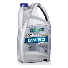 Моторное масло RAVENOL HVT High Viscosity Turbo Oil SAE 5W-50 (5л), фото 