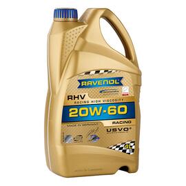 Моторное масло RAVENOL RHV Racing High Viscosity SAE 20W-60 (4л), Объем, л: 4, фото 