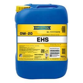 Моторное масло RAVENOL EHS SAE 0W-20 (10л), Объем, л: 10, фото 