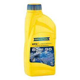 Трансмиссионное масло RAVENOL Getriebeoel EPX SAE 80W-90 GL-5 (1л), фото 
