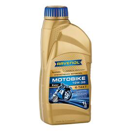 Моторное масло RAVENOL Motobike 4-T Ester SAE 10W-30 (1л), Объем, л: 1, фото 