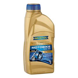 Моторное масло RAVENOL Motobike 4-T Ester SAE 10W-50 (1л), Объем, л: 1, фото 