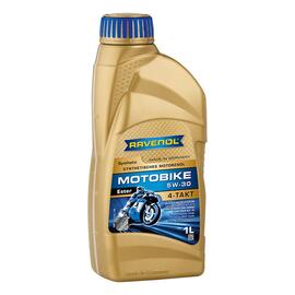 Моторное масло RAVENOL Motobike 4-T Ester SAE 5W-30 (1л), Объем, л: 1, фото 