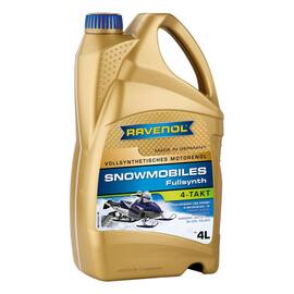 Масло для 4-Такт снегоходов RAVENOL Snowmobiles 4-Takt Fullsynth. (4л), Объем, л: 4, фото 