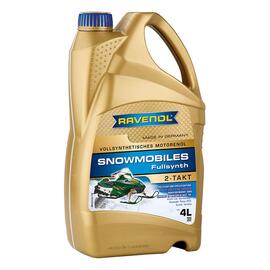 Масло для 2-Такт снегоходов RAVENOL Snowmobiles Fullsynth. 2-Takt (4л), Объем, л: 4, фото 