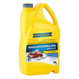 Масло для 2-Такт снегоходов RAVENOL Snowmobiles Mineral 2-Takt (4л), Объем, л: 4, фото 