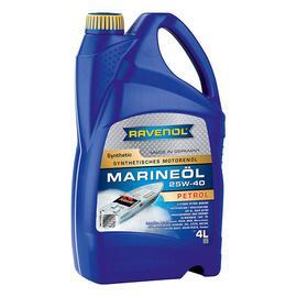 Моторное масло RAVENOL Marineoil PETROL SAE 25W-40 synthetic (4л), фото 