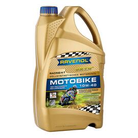 Моторное масло RAVENOL Racing 4-T Motobike SAE 10W-40 (4л), Объем, л: 4, фото 
