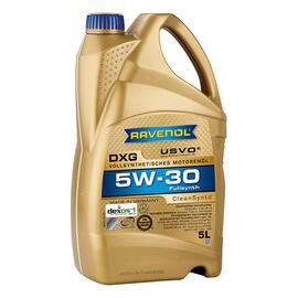Моторное масло RAVENOL DXG SAE 5W-30 (5л), Объем, л: 5, фото 