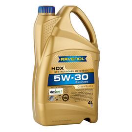 Моторное масло RAVENOL HDX SAE 5W-30 (4л), Объем, л: 4, фото 