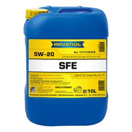 Моторное масло RAVENOL Super Fuel Economy SFE SAE 5W-20 (10л), Объем, л: 10, фото 