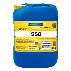 Моторное масло RAVENOL SSO SAE 0W-30 (10л), Объем, л: 10, фото 