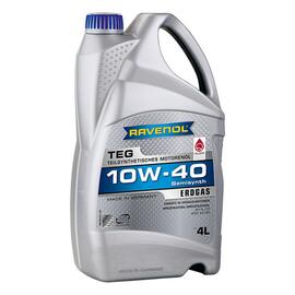 Моторное масло RAVENOL TEG 10W-40 (4л), Объем, л: 4, фото 