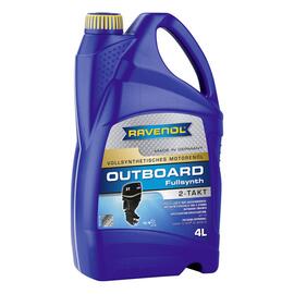 Моторное масло для 2Т лод.моторов RAVENOL Outboardoel 2T Fullsynth. (4л), Объем, л: 4, фото 
