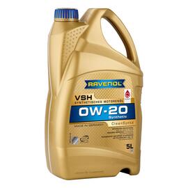 Моторное масло RAVENOL VSH SAE 0W-20 (5л), Объем, л: 5, фото 